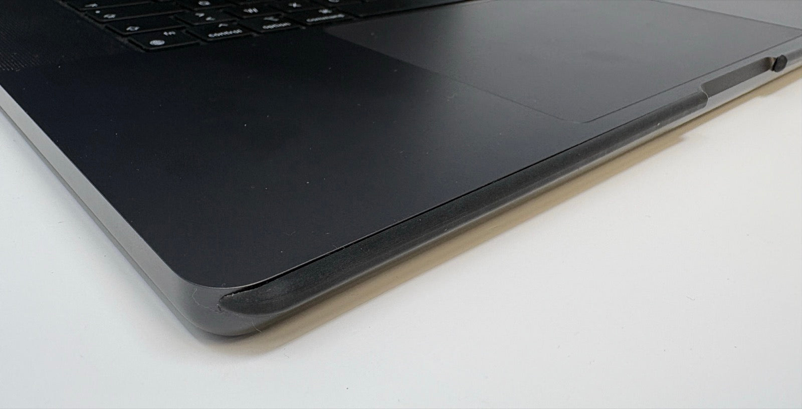 The Rundet prototype on a MacBook Pro 16-inch